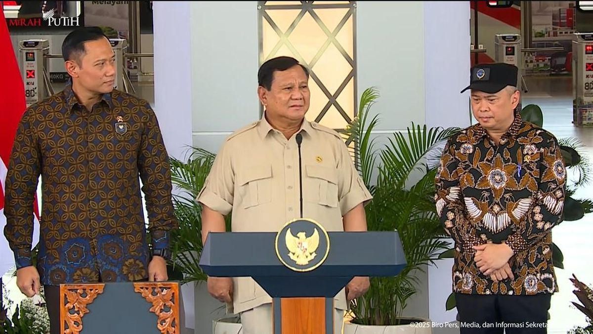 Prabowo Resmikan Revitalisasi Stasiun Tanah Abang Baru
