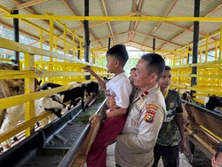 Tour De Harmoni, Anak SD Belajar Lingkungan di Bank Pohon Polda Riau