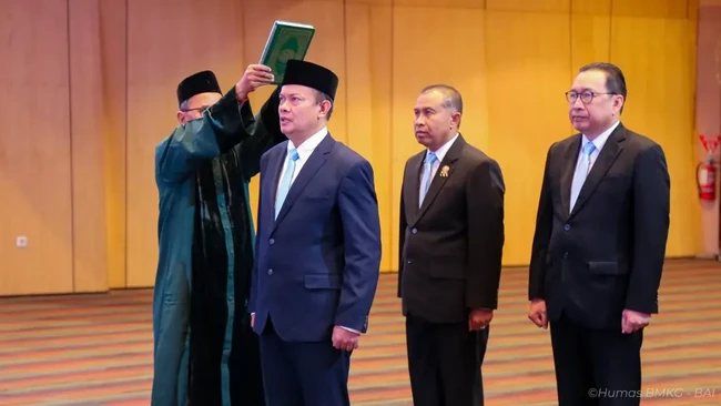 Teuku Faisal Fathani resmi dilantik sebagai Kepala Badan Meteorologi, Klimatologi, dan Geofisika (BMKG) pada Senin (3/11), menggantikan Dwikorita Karnawati.