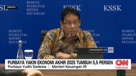 VIDEO: Purbaya Yakin Ekonomi Akhir 2025 Tumbuh 5,5 Persen