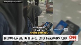VIDEO: BI Luncurkan QRIS Tap In-Tap Out Untuk Transportasi Publik