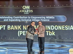 BNI Raih Penghargaan Pemberdayaan UMKM dan Keuangan Inklusif Desa