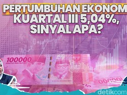 Pertumbuhan Ekonomi Kuartal III 5,04%, Stimulus Dipush Lagi?