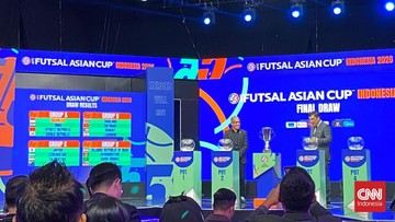 Liputan Olahraga CNN Sport : Hasil Drawing Piala Asia Futsal 2026: Indonesia Segrup Irak dan Korea