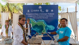 Sudamala Resorts Luncurkan PLTS dan Konservasi Terumbu Karang Seraya