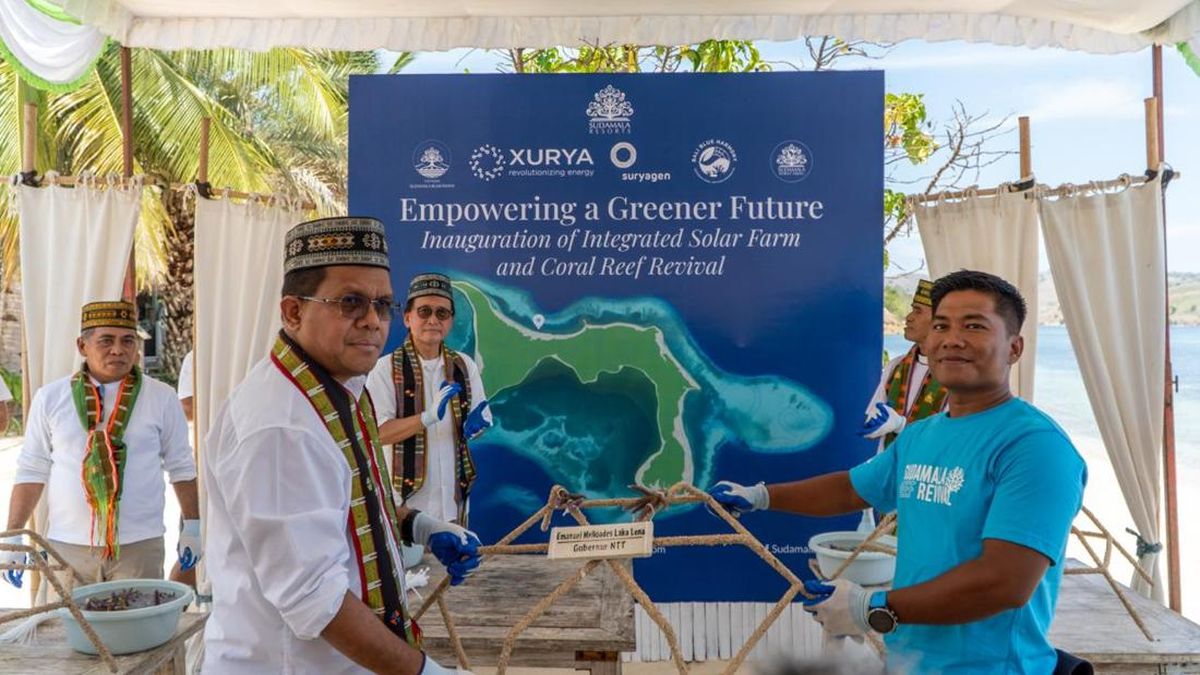 Sudamala Resorts Luncurkan PLTS dan Konservasi Terumbu Karang Seraya