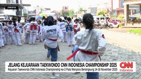 VIDEO: Jelang Kejuaraan Taekwondo CNN Indonesia Championship 2025