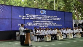 Kemenimipas dan KKP Kembangkan Program Perikanan di Nusakambangan