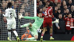Susah Payah Liverpool Menembus Courtois