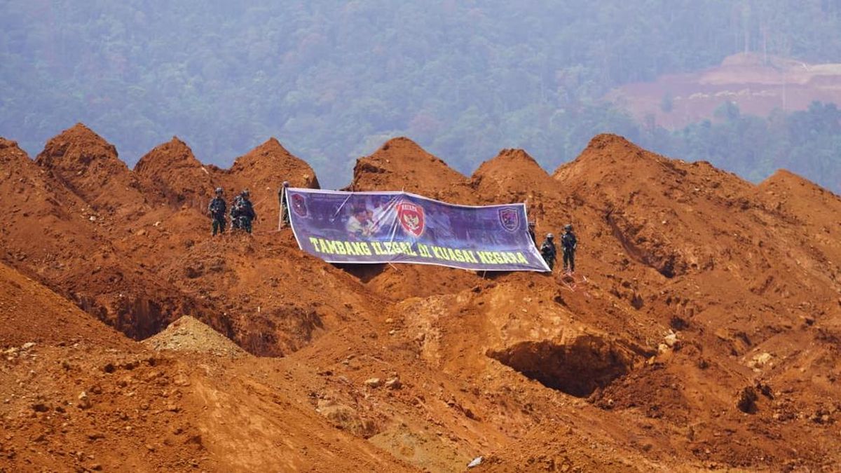 Pemerintah Sita 62 Hektar Lahan Bekas Tambang Ilegal di Morowali