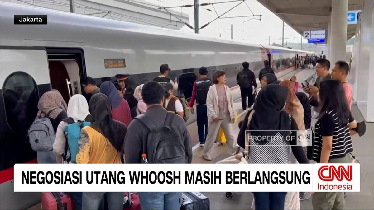 VIDEO: Negosiasi Utang Whoosh Masih Berlangsung
