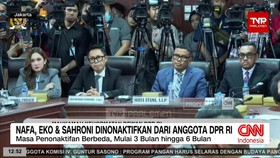 VIDEO: Nafa Urbach, Eko Patrio, dan Ahmad Sahroni Dinonaktifkan