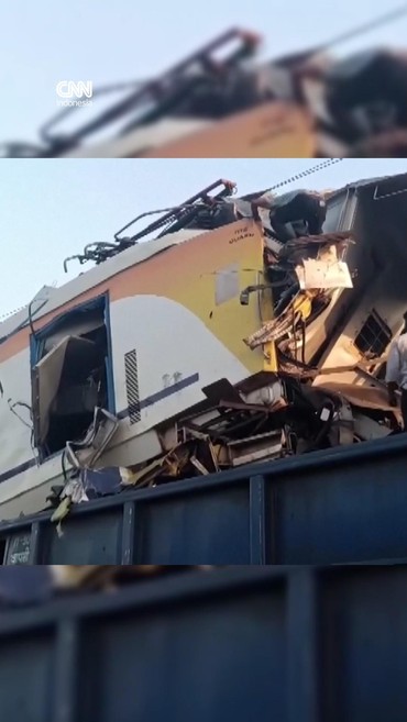 Dua Kereta Tabrakan di India, 4 Tewas Belasan Terluka