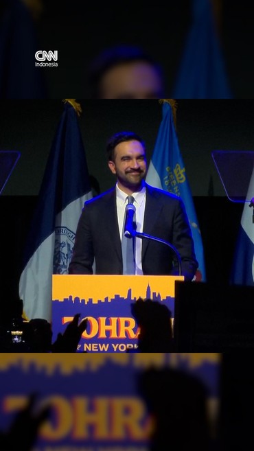 Kata-kata Perdana Mamdani usai Terpilih Jadi Wali Kota New York