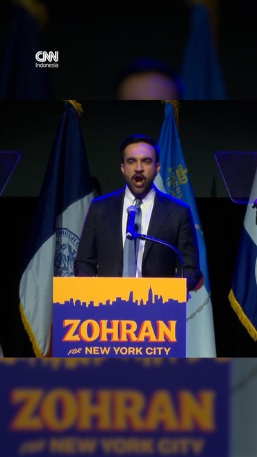 Pidato Kemenangan, Zohran Mamdani Beber Cara 'Kalahkan' Trump