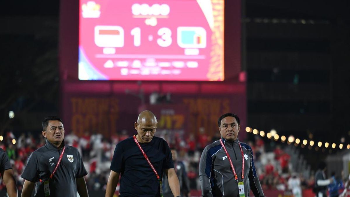 Kata-kata Nova Arianto usai Timnas Indonesia U-17 Kalah dari Zambia