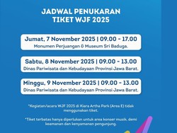 Penukaran Tiket WJF 2025 Dimulai Hari Ini, Cek Tempat & Mekanismenya