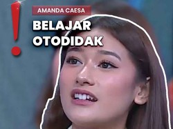 Video: Hobi Baru Amanda Caesa, Pilih Merajut untuk Atasi Stres