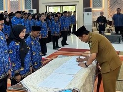 Bupati Muaro Jambi Kukuhkan 473 PPPK Paruh Waktu