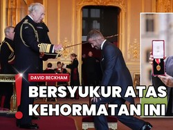 David Beckham Bangga Dapat Gelar Kebangsawanan dari Raja Charles III