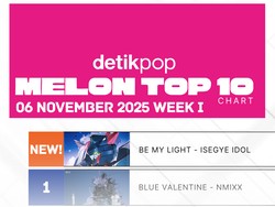 Lagu Baru LE SSERAFIM & Roy Kim Debut di Top 10 Melon