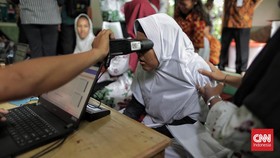 FOTO: Jemput Bola Perekaman Data e-KTP untuk Penyandang Disabilitas