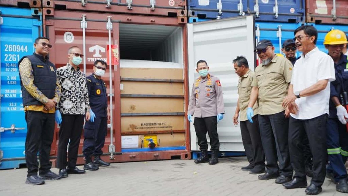 Polri-DBJC Bongkar Pelanggaran Ekspor Turunan CPO, 87 Kontainer Disita