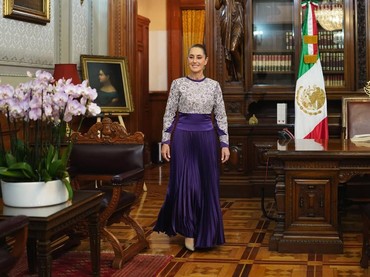 Pelaku Remas Payudara Presiden Meksiko Claudia Sheinbaum Ditangkap