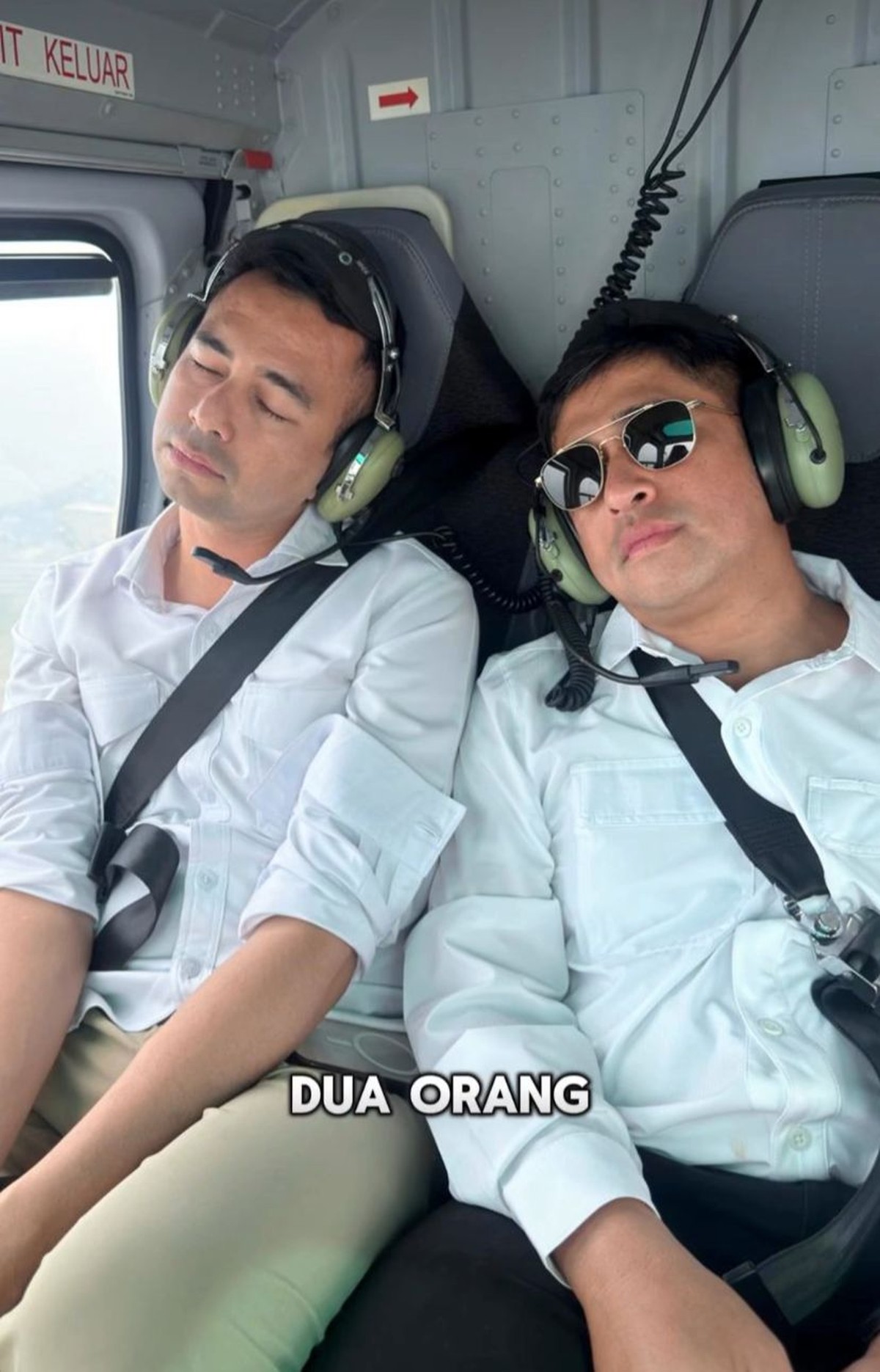 Raffi Ahmad dan Irfan Hakim di Nusakambangan
