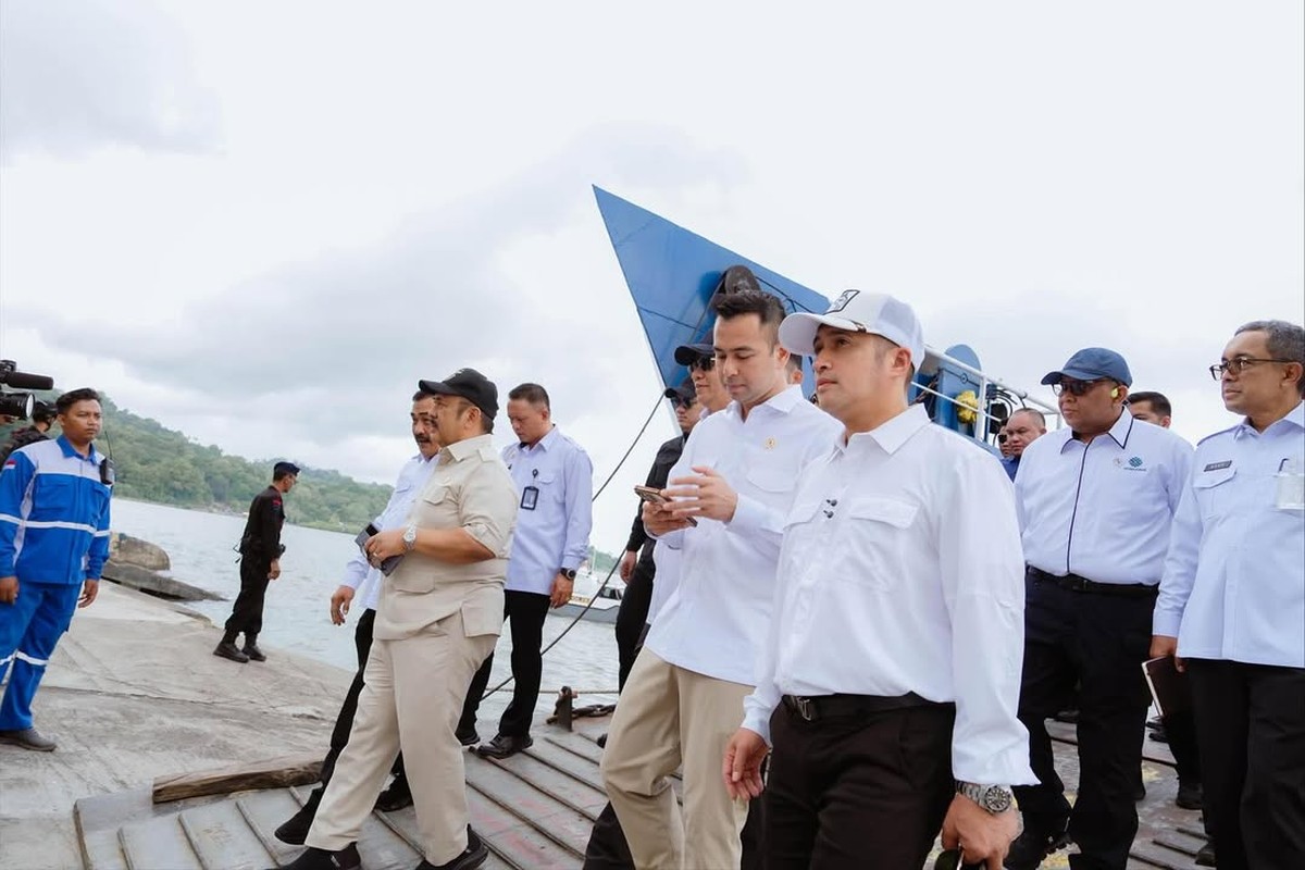 Raffi Ahmad dan Irfan Hakim di Nusakambangan