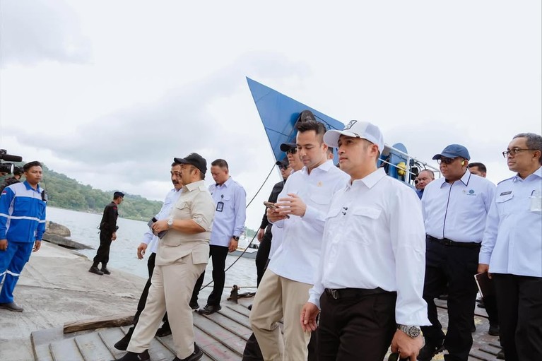 Raffi Ahmad dan Irfan Hakim di Nusakambangan