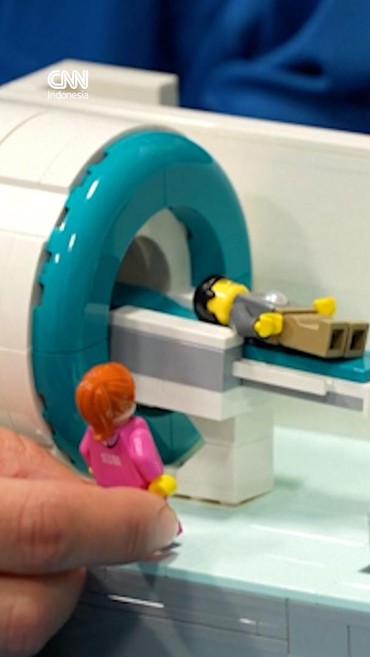 Uniknya Lego MRI buat Redam Kecemasan Anak di RS