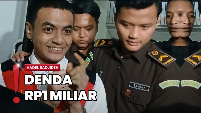 Vonis Hukuman Vadel Badjideh Diperberat Jadi 12 Tahun usai Banding