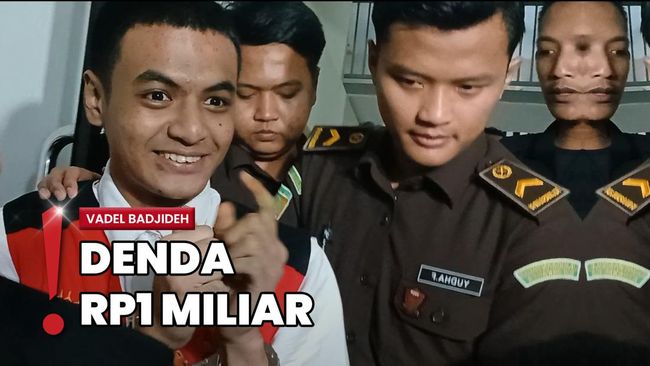 Vonis Hukuman Vadel Badjideh Diperberat Jadi 12 Tahun usai Banding