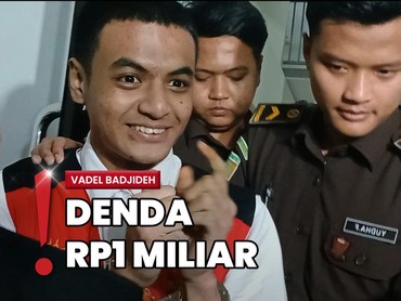 Vonis Hukuman Vadel Badjideh Diperberat Jadi 12 Tahun usai Banding