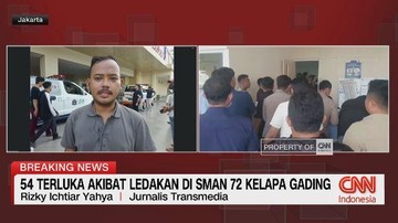 VIDEO: 54 Terluka Akibat Ledakan di SMAN 72 Kelapa Gading