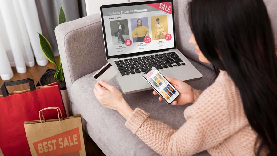 Ilustrasi Belanja Online