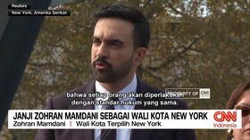 VIDEO: Janji Zohran Mamdani Sebagai Wali Kota New York
