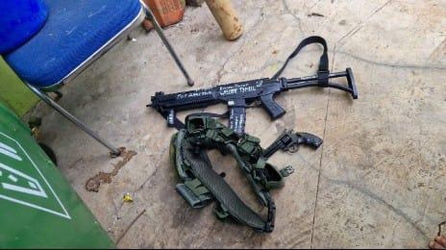 Senjata di TKP Ledakan SMA 72 Jakarta