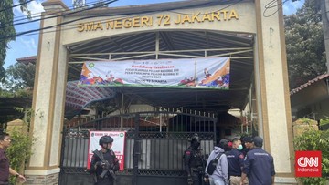 Ledakan Terjadi di SMA 72 Kelapa Gading Jakut