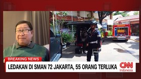 Ledakan di SMAN 72, 55 Orang Terluka