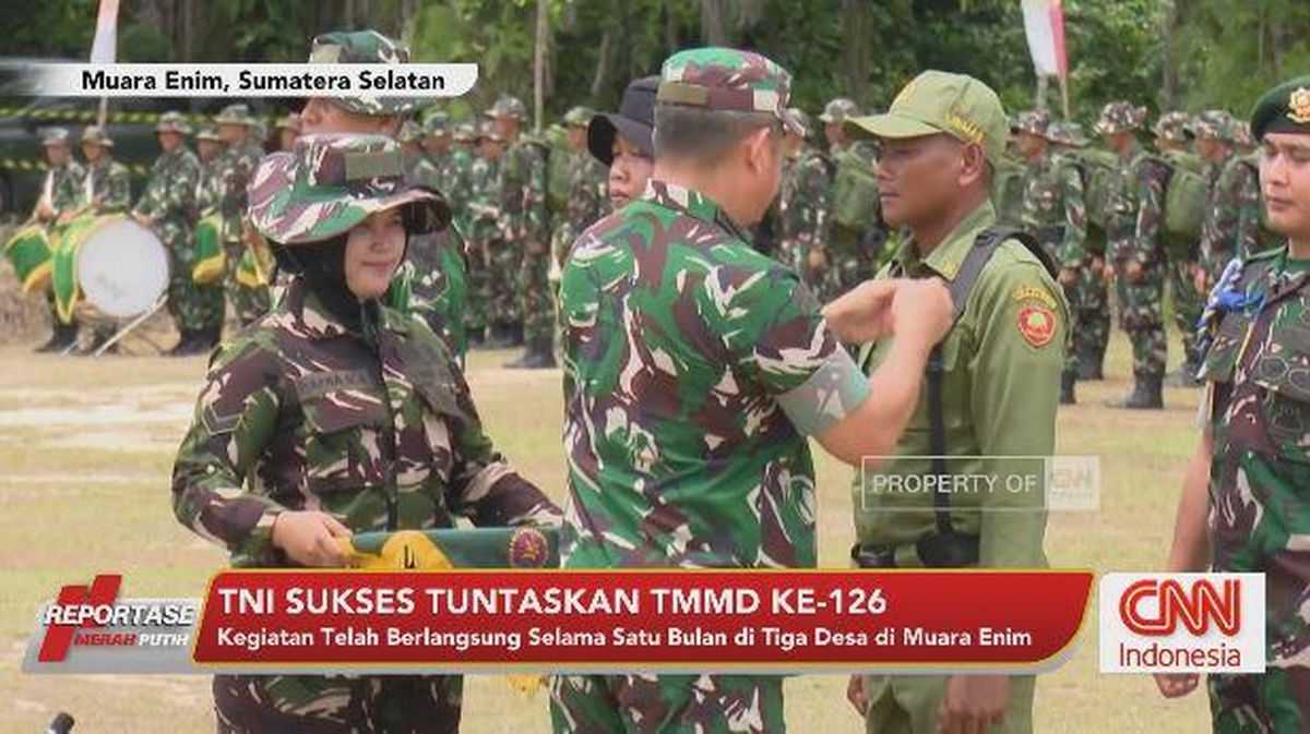 VIDOE: TNI Sukses Tuntaskan TMMD ke-126