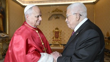 Paus Leo XIV Bertemu Presiden Palestina Bahas Gaza