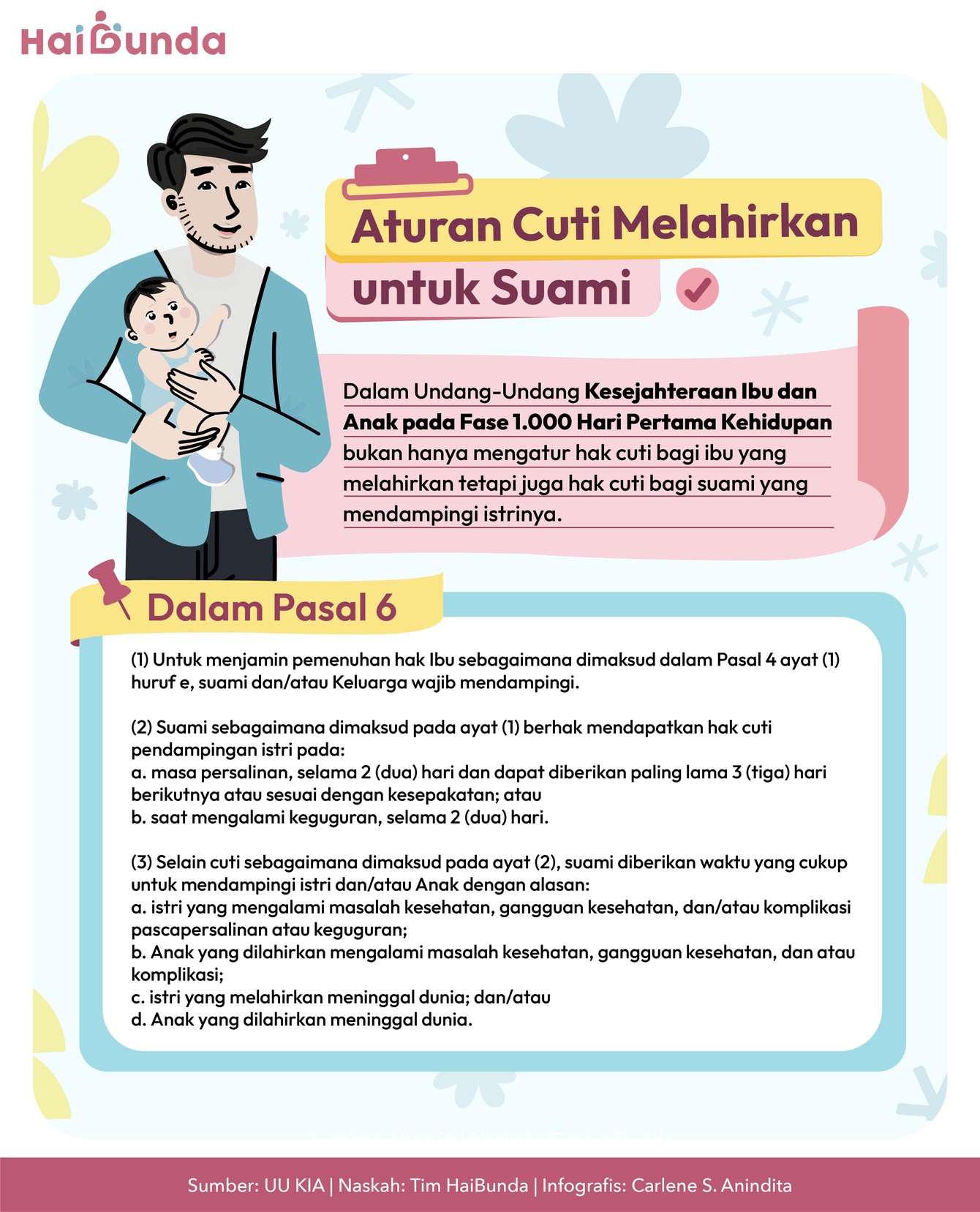 Aturan Cuti Melahirkan untuk Suami