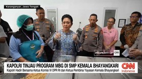 VIDEO: Kapolri Tinjau Program MBG di SMP Kemala Bhayangkari