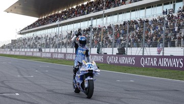 Berita Olahraga Terkini CNN Sport : Hasil Sprint Race MotoGP Portugal: Sengit Lawan Acosta, Marquez Menang