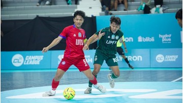 Sorotan Dunia Olahraga CNN Sport : Hasil Campus League Futsal: UNY Lolos ke Semifinal, UM Tekuk Untidar
