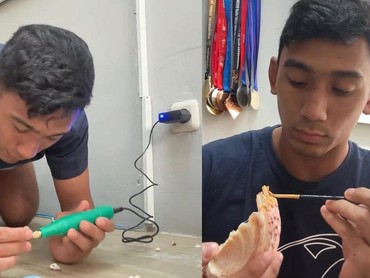 Bikin Sendiri, Ini Kado Manis Daffa Wardhana untuk Ulang Tahun Ariel Tatum