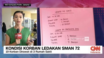 VIDEO: Kondisi Korban Ledakan SMAN 72