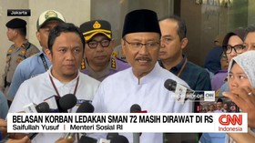 VIDEO: Pemerintah Pastikan Bantuan Penuh untuk Korban Ledakan SMAN 72